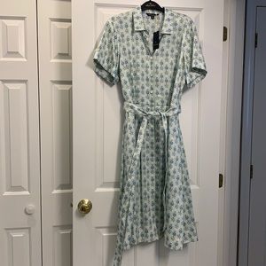 Brooks Brothers cotton sateen dress